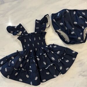 Hill House baby Ellie nap dress 6-12 months EUC